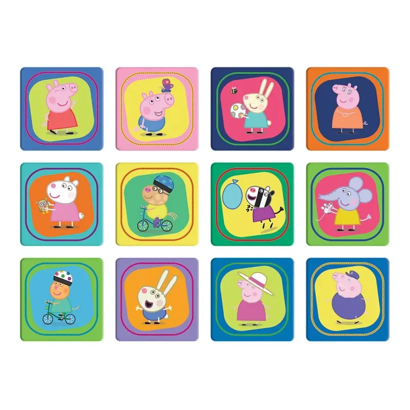 PUZZLE TREFL 2IN1 MEMO PEPPA PIG MOMENTELE FERICITE