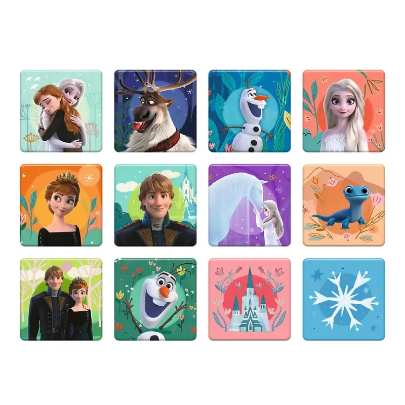 PUZZLE TREFL 2IN1 MEMO DISNEY FROZEN PRINTESELE ȘI TARAMUL LOR