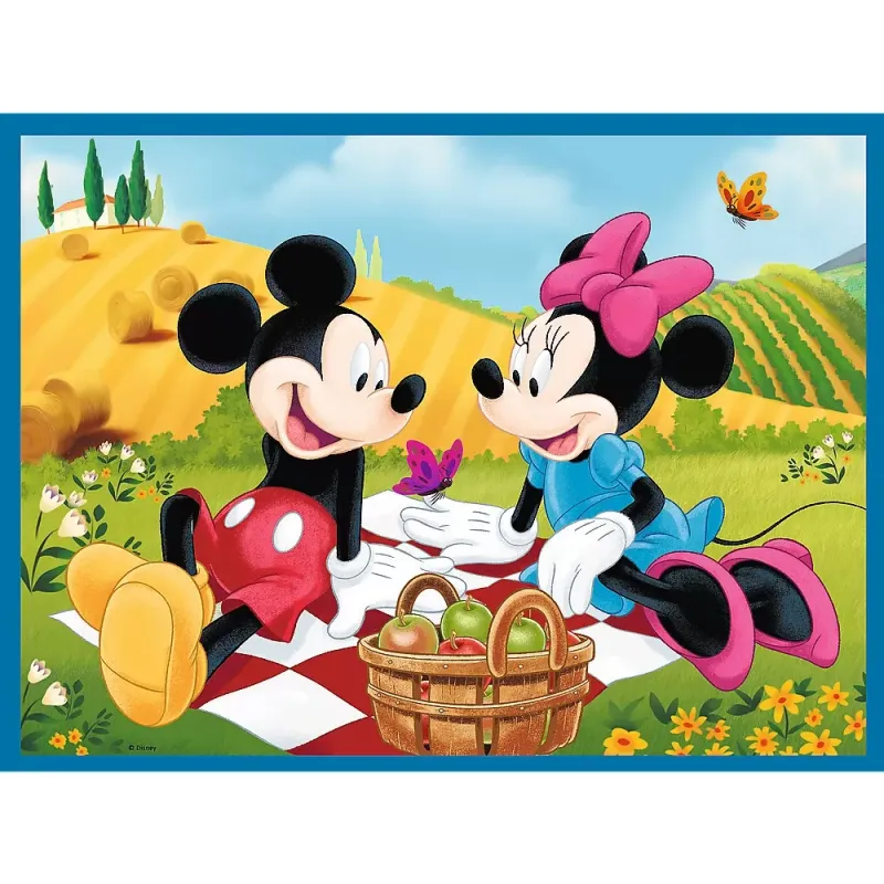 PUZZLE TREFL 2IN1 MEMO DISNEY EROII DISNEY