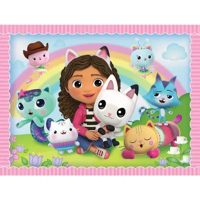 PUZZLE TREFL 2IN1 MEMO GABBYS DOLLHOUSE GABI ȘI PRIETENII EI