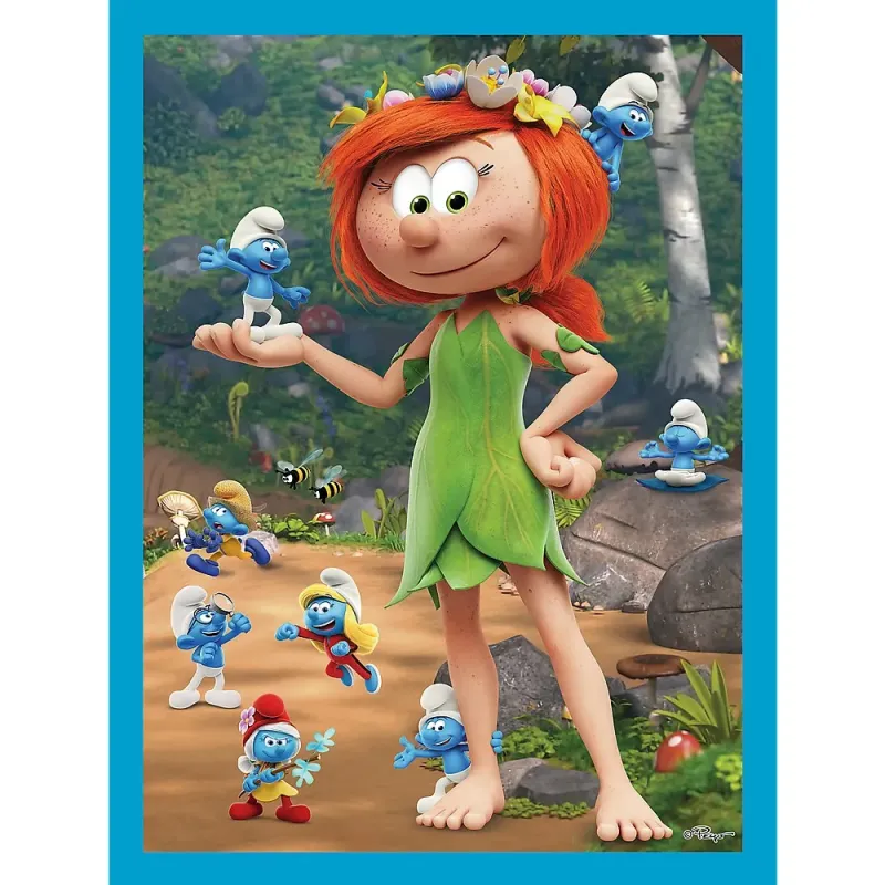 PUZZLE TREFL 2IN1 MEMO STRUMFII ȘI PRIETENII LUI
