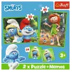 PUZZLE TREFL 2IN1 MEMO STRUMFII ȘI PRIETENII LUI