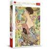 PUZZLE TREFL 1000 ART COLLECTION GUSTAV KLIMT DOAMNA CU EVANTAIUL