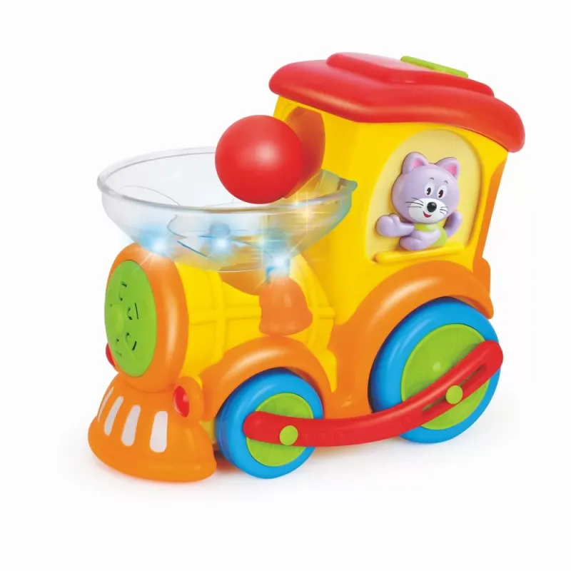 LOCOMOTIVA CU BILE CU SUNETE ȘI LUMINI