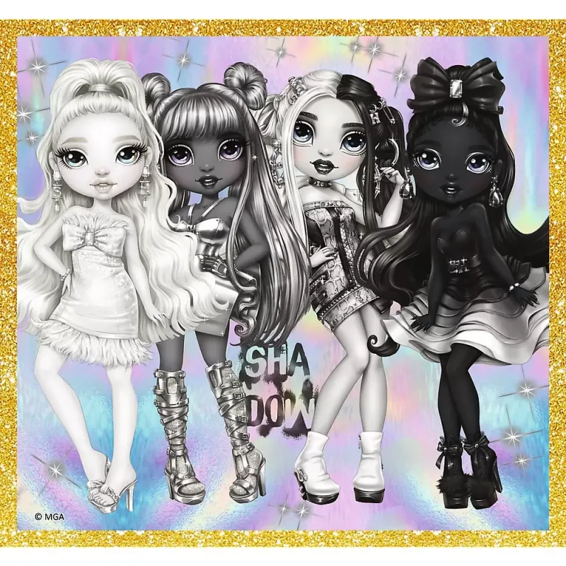PUZZLE TREFL 10IN1 RAINBOW HIGH PAPUSILE FASHION