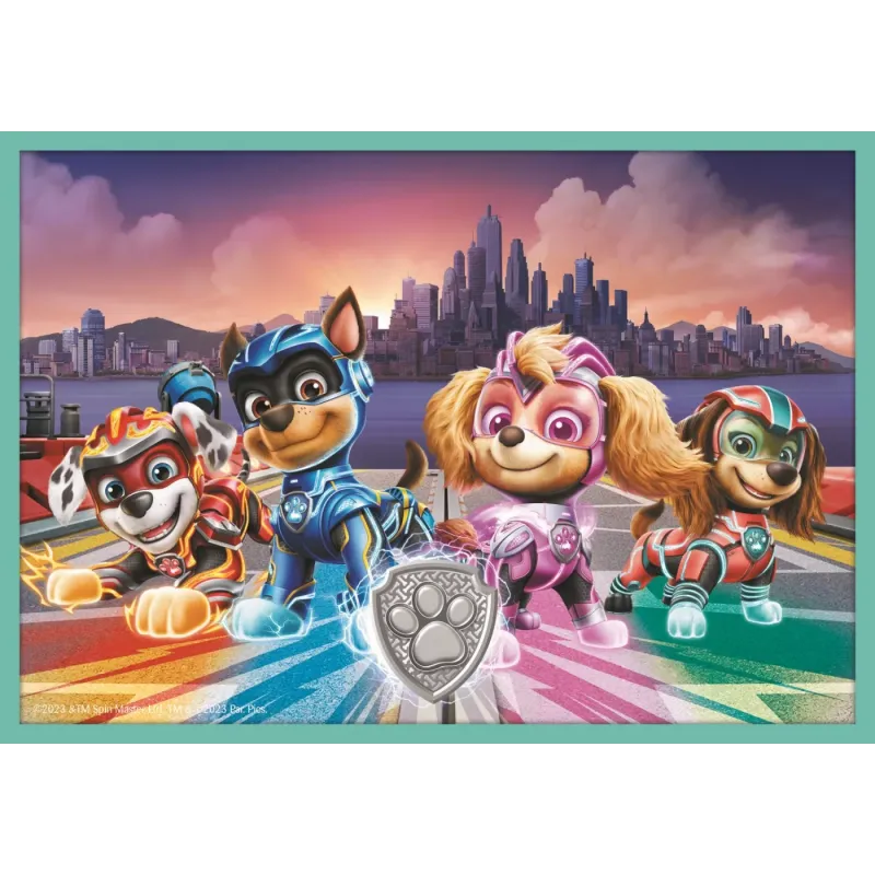 PUZZLE TREFL 10IN1 PATRULA CĂȚELUSILOR ECHIPA CATEILOR