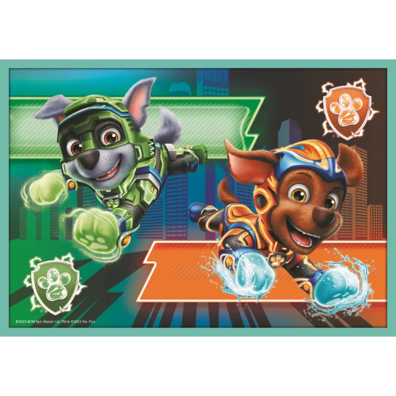 PUZZLE TREFL 10IN1 PATRULA CĂȚELUSILOR ECHIPA CATEILOR