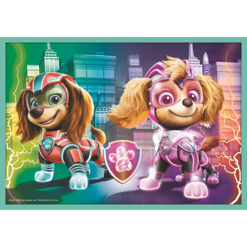 PUZZLE TREFL 10IN1 PATRULA CĂȚELUSILOR ECHIPA CATEILOR