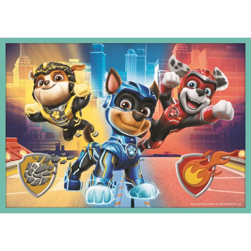 PUZZLE TREFL 10IN1 PATRULA CĂȚELUSILOR ECHIPA CATEILOR