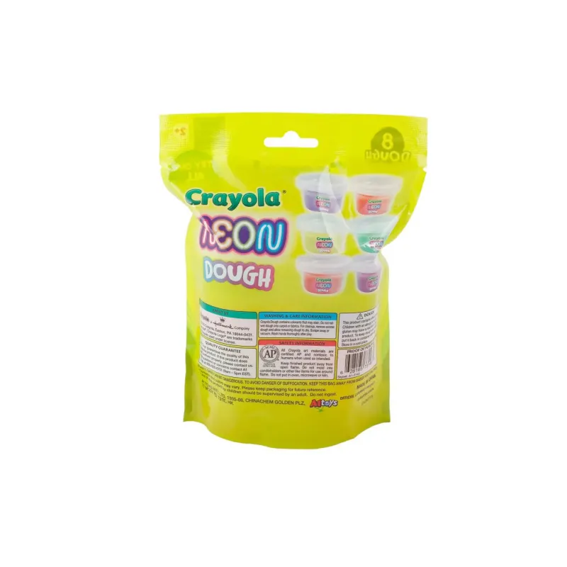 CRAYOLA SILLY SCENTS NEON SET 8 BORCANASE PLASTELINA PARFUMATA