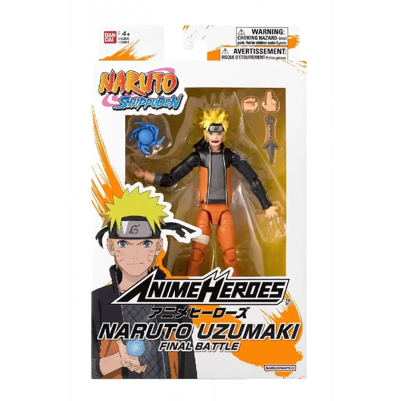 BANDAI FIGURINĂ NARUTO SHIPPUDEN NARUTO UZUMAKI FINAL BATTLE   16.5CM