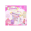INSTRUMENT MUZICĂL PIANINA ELECTRONICA MALPLAY CU SCAUN ȘI MICROFON 45 CM INALTIME ROZ