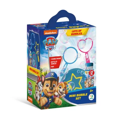 PATRULA CĂȚELUSILOR SET MINI DE BALOANE DE SAPUN 150 ML