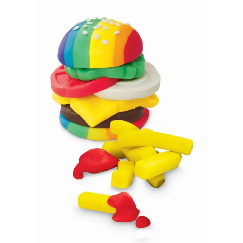 PLAY DOH KITCHEN CREATIONS SET DE GĂTIT HAMBURGER