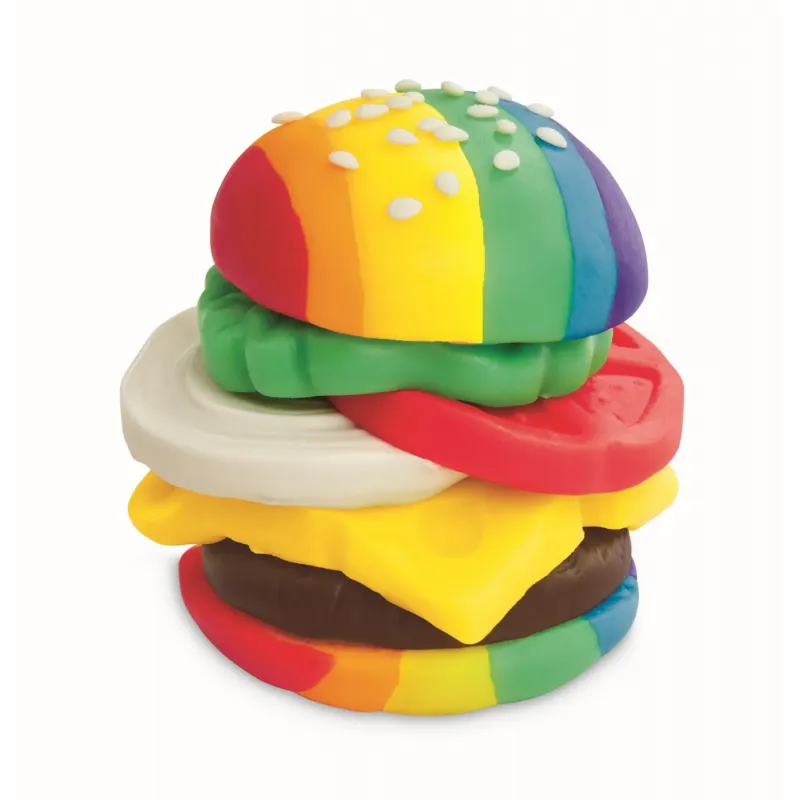 PLAY DOH KITCHEN CREATIONS SET DE GĂTIT HAMBURGER