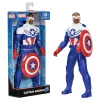 MARVEL AVENGERS FIGURINĂ CAPTAIN AMERICA ALBASTRU DESCHIS 24CM