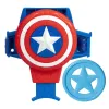 SPIDERMAN MARVEL ARMA SUPEREROU DISC BLASTER CAPTAIN AMERICA