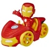 SPIDEY PRIETENII EXTRAORDINARI SET VEHICUL ȘI FIGURINĂ IRON MAN