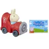 PEPPA PIG MAȘINUȚĂ BUGGY LOCOMOTIVA ȘI FIGURINĂ IEPURAȘUL REBECCA