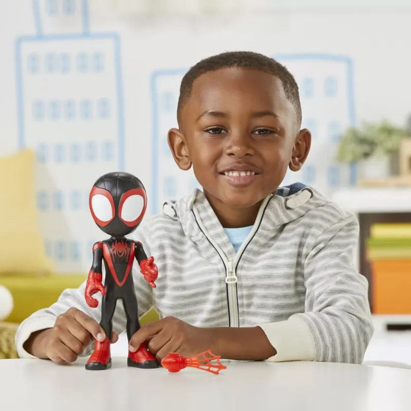 SPIDEY PRIETENII EXTRAORDINARI FIGURINĂ MILES MORALES SPIDER MAN SUPRADIMENSIONATA 22.8CM