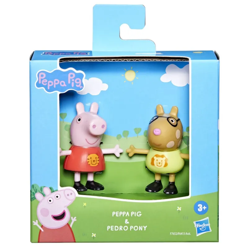 PEPPA PIG PRIETENI BUNI SET 2 FIGURINE PEPPA PIG ȘI PONEIUL PEDRO