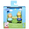 PEPPA PIG PRIETENI BUNI SET 2 FIGURINE PISICĂ CANDY ȘI GIRAFA GERALD