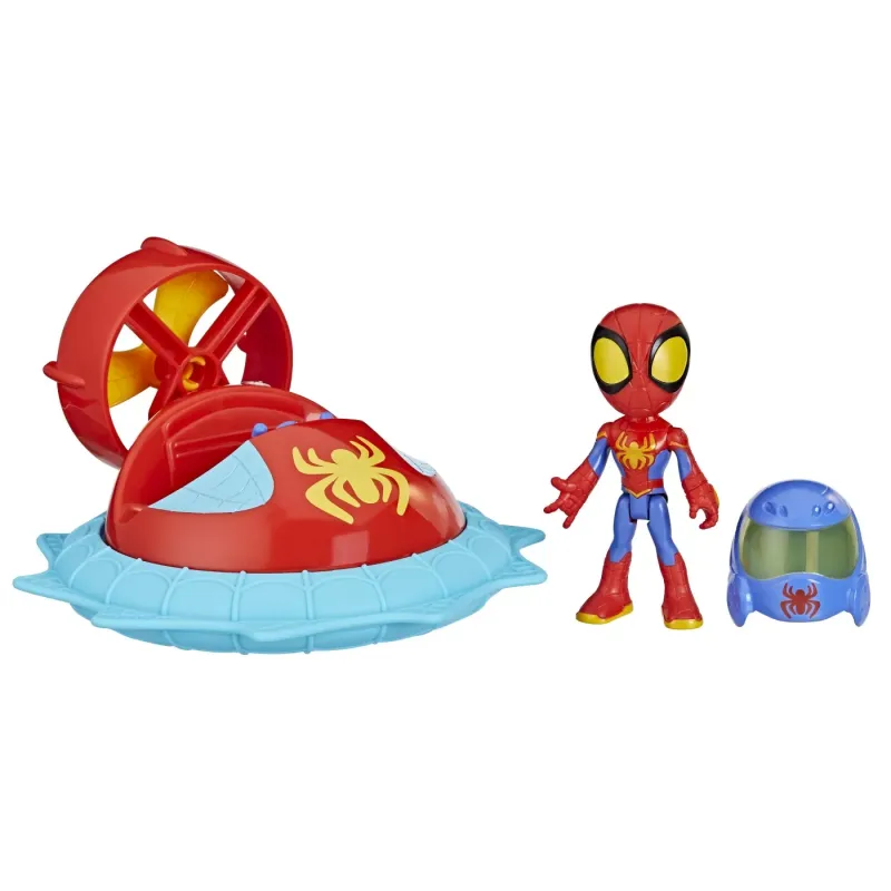 SPIDEY PRIETENII EXTRAORDINARI SET MAȘINUȚĂ ȘI FIGURINĂ SPIDEY