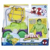 SPIDEY PRIETENII EXTRAORDINARI SET MAȘINUȚĂ ȘI FIGURINĂ ȘI ACCESORIU HULK