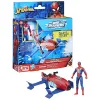 SPIDERMAN SET VEHICUL HYDRO JET ȘI FIGURINĂ SPIDER MAN 10CM
