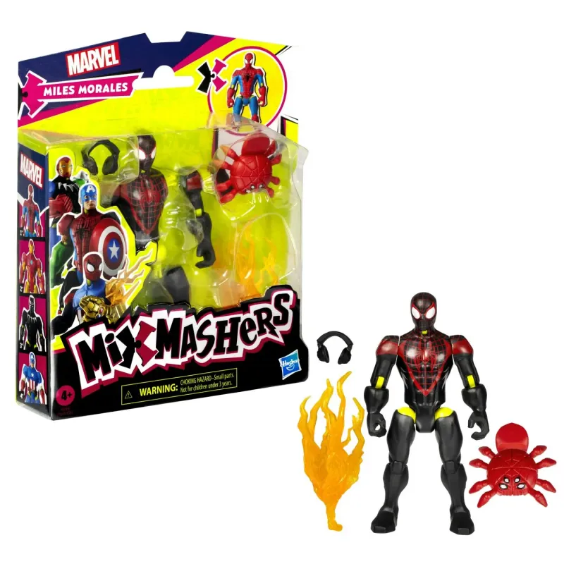 MARVEL AVENGERS MIX MASHERS FIGURINĂ MILES MORALES 12CM