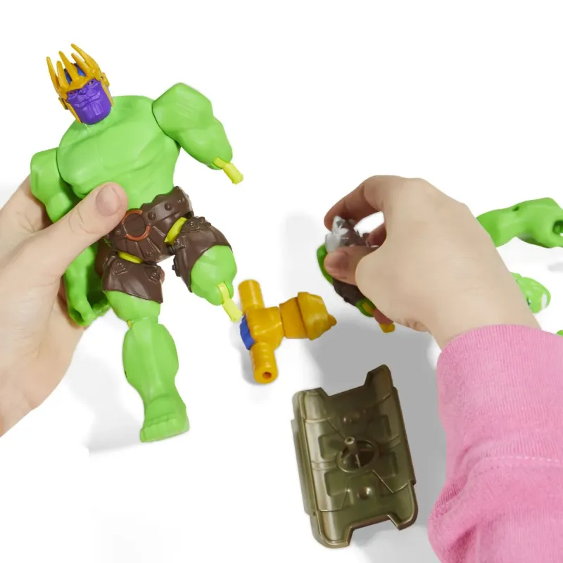 MARVEL AVENGERS MIX MASHERS SET FIGURINĂ HULK 12CM ȘI ACCESORII