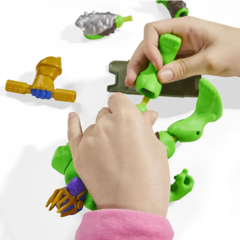 MARVEL AVENGERS MIX MASHERS SET FIGURINĂ HULK 12CM ȘI ACCESORII