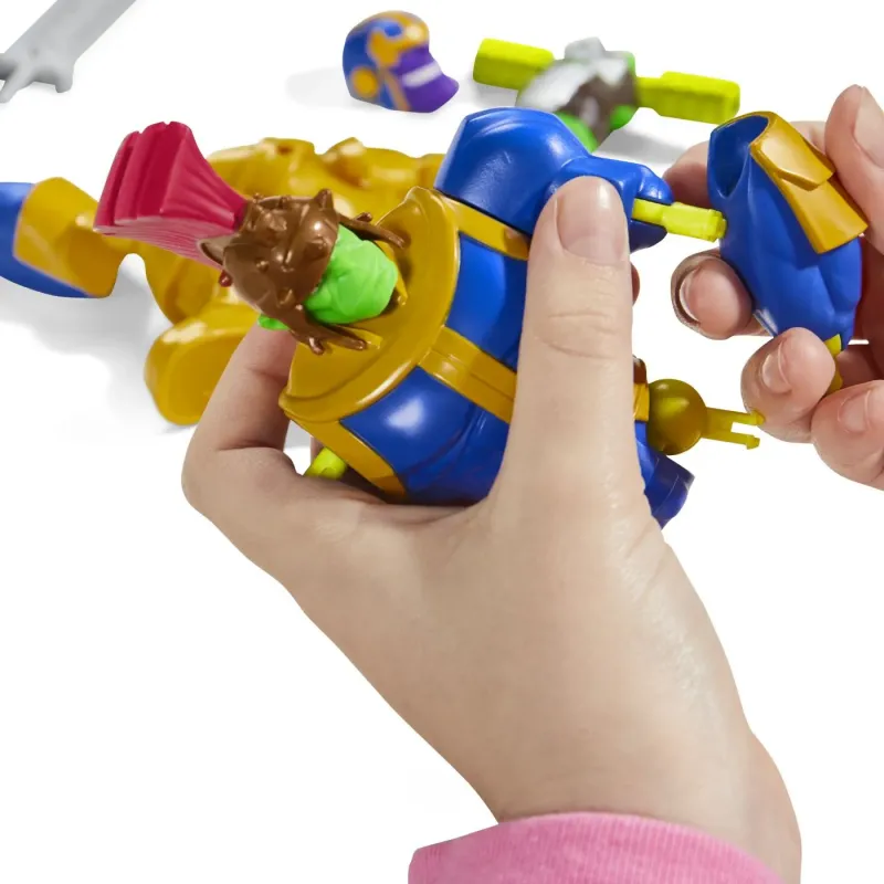 MARVEL AVENGERS MIX MASHERS SET FIGURINĂ THANOS 12CM ȘI ACCESORII