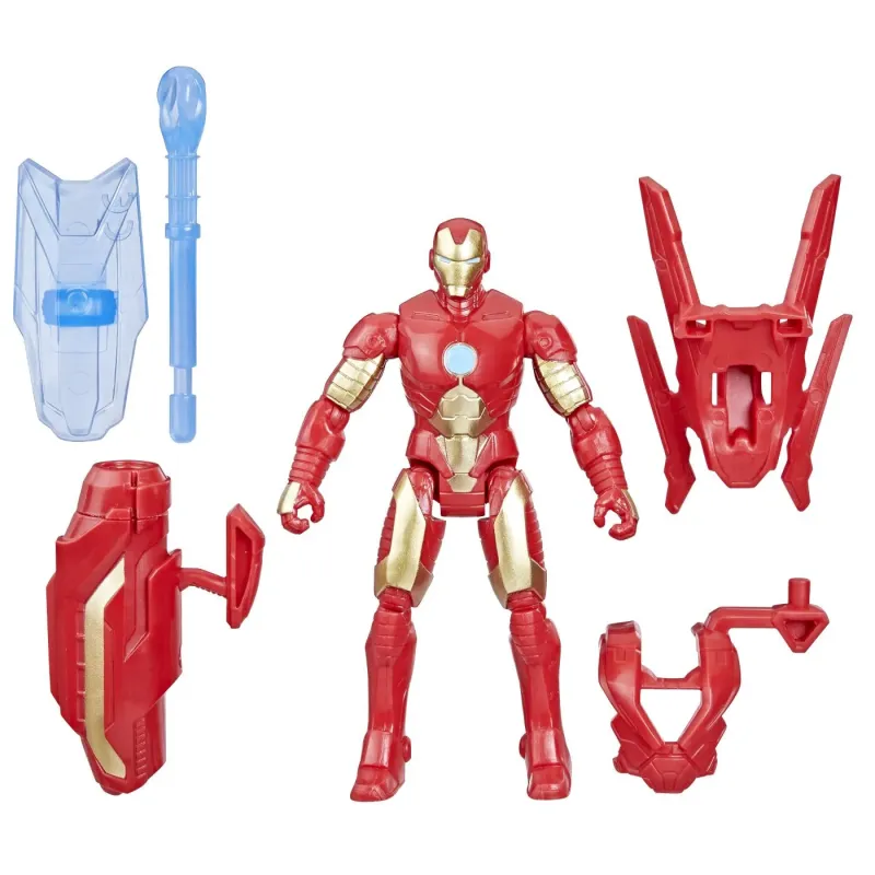 AVANGERS EPIC HERO BATTLE GEAR FIGURINĂ IRON MAN 10CM