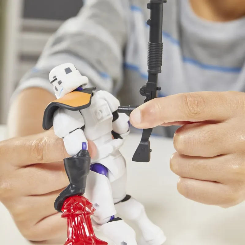 STAR WARS MIX MASHERS SET FIGURINĂ STORMTROOPER 12CM ȘI ACCESORII