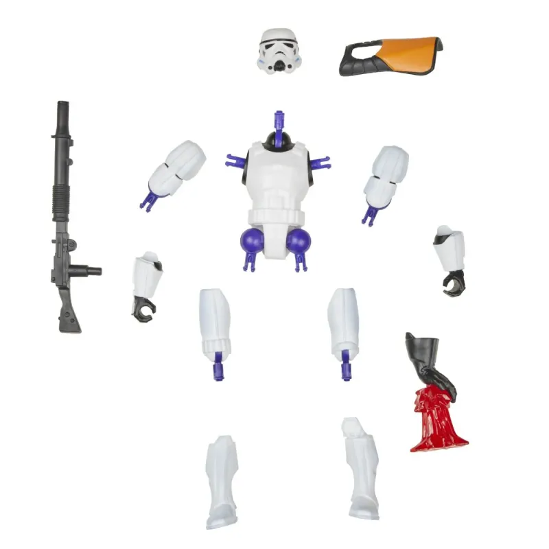 STAR WARS MIX MASHERS SET FIGURINĂ STORMTROOPER 12CM ȘI ACCESORII