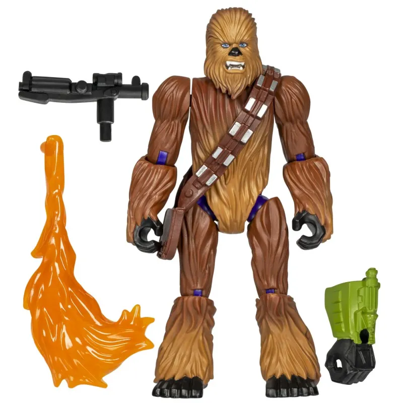 STAR WARS MIX MASHERS SET FIGURINĂ CHEWBACCA 12CM ȘI ACCESORII