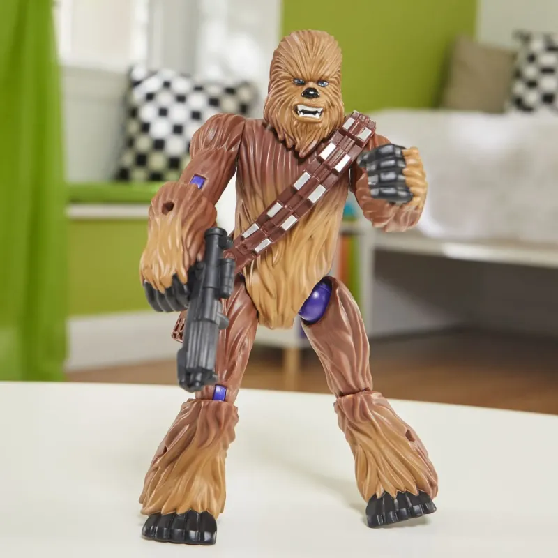 STAR WARS MIX MASHERS SET FIGURINĂ CHEWBACCA 12CM ȘI ACCESORII