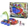 SPIDEY ȘI PRIETENII LUI UIMITORI MARVEL VEHICUL DINO WEBS CRAWLER