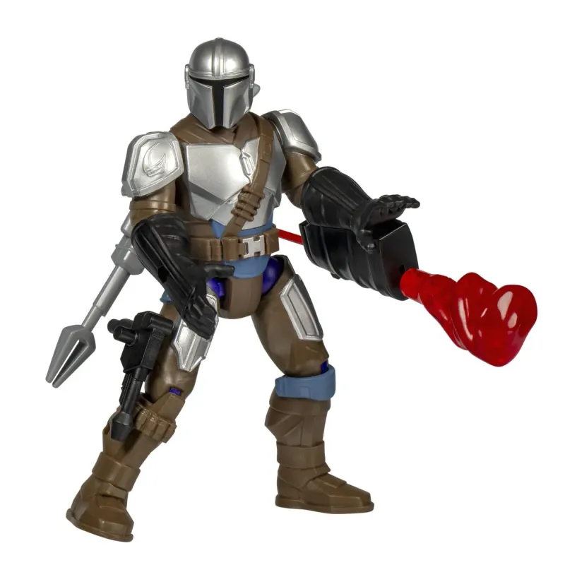 STAR WARS MIX MASHERS DELUXE SET FIGURINĂ MANDALORIAN AND GROGU 12CM ȘI ACCESORII