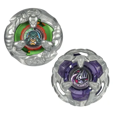 BEYBLADE X PACHET DUO YELL KONG 3-60GB ȘI HELM KNIGHT 5-80T