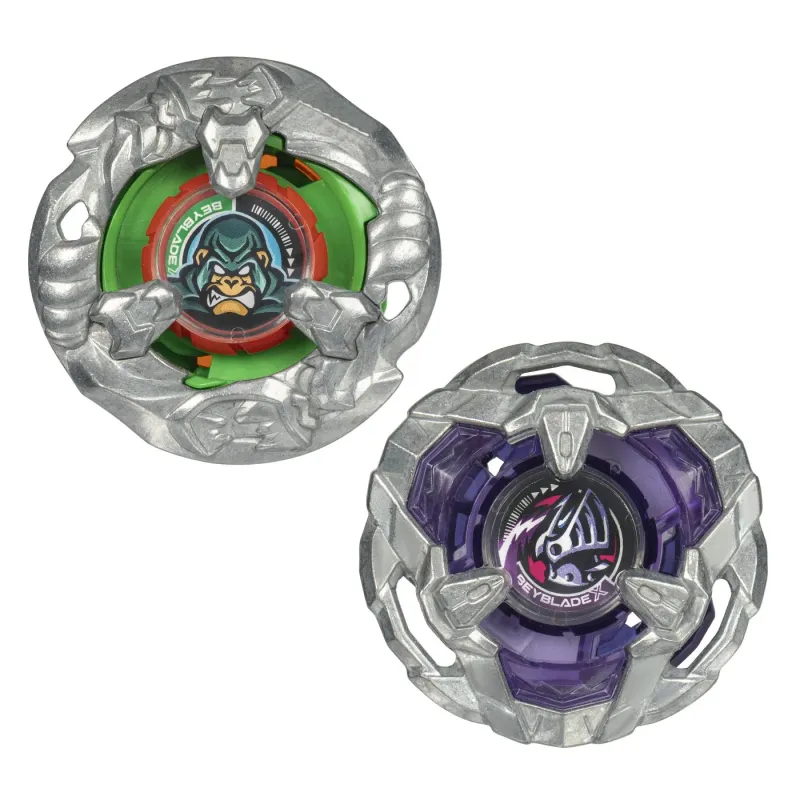 BEYBLADE X PACHET DUO YELL KONG 3-60GB ȘI HELM KNIGHT 5-80T