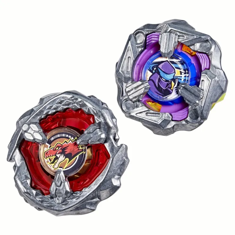 BEYBLADE X PACHET DUO BEAT TYRANNO 4-70Q ȘI KNIFE SHINOBI 4-80HN