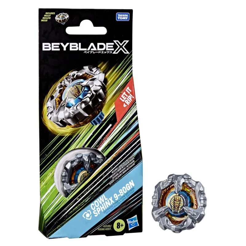 BEYBLADE X LET IT RIP SPIRALA COWL SPHINX 9-80GN