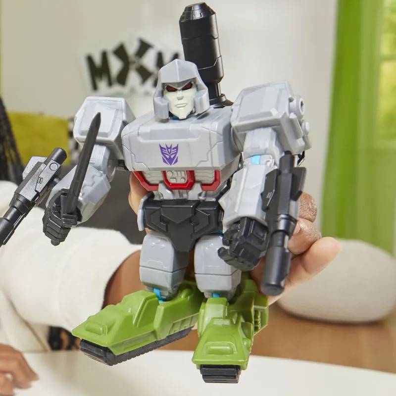 TRANSFORMERS MIX MASHERS SET FIGURINĂ MEGATRON 12CM ȘI ACCESORII
