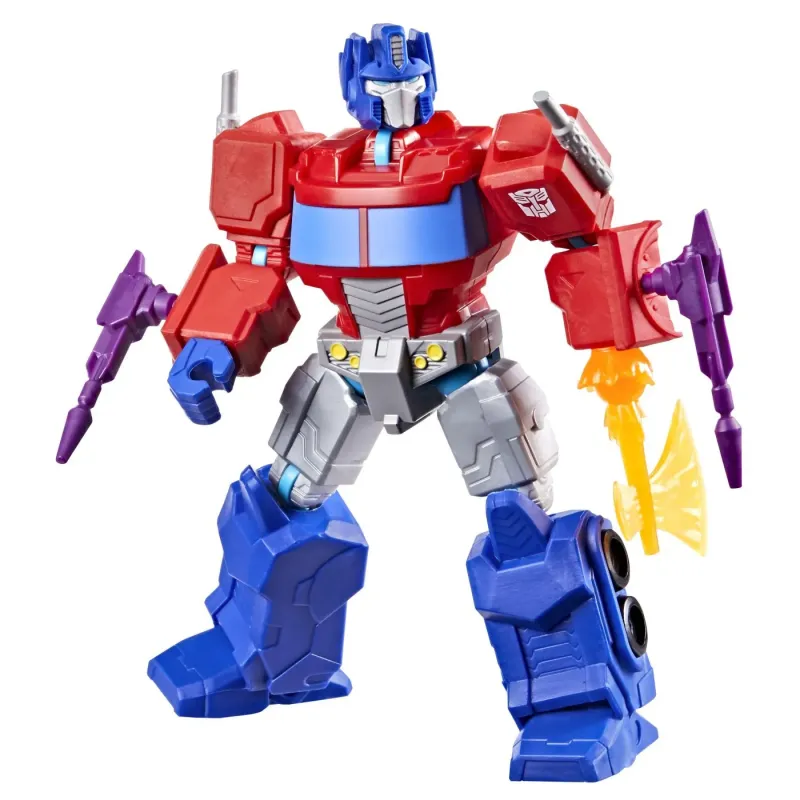 TRANSFORMERS MIX MASHERS SET FIGURINĂ OPTIMUS PRIME 12CM ȘI ACCESORII