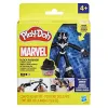 PLAY-DOH MARVEL FIGURINĂ FLEXIBILA CU ACCESORII BLACK PANTHER 10CM