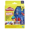 PLAY-DOH MARVEL FIGURINĂ FLEXIBILA CU ACCESORII CAPTAIN AMERICA 10CM