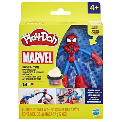 PLAY-DOH MARVEL FIGURINĂ FLEXIBILA CU ACCESORII SPIDER MAN 10CM