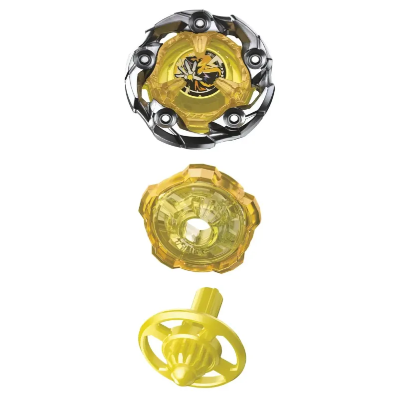 BEYBLADE X LET IT RIP SET LANSATOR ȘI ROATA WAND WIZARD 5-70DB UX
